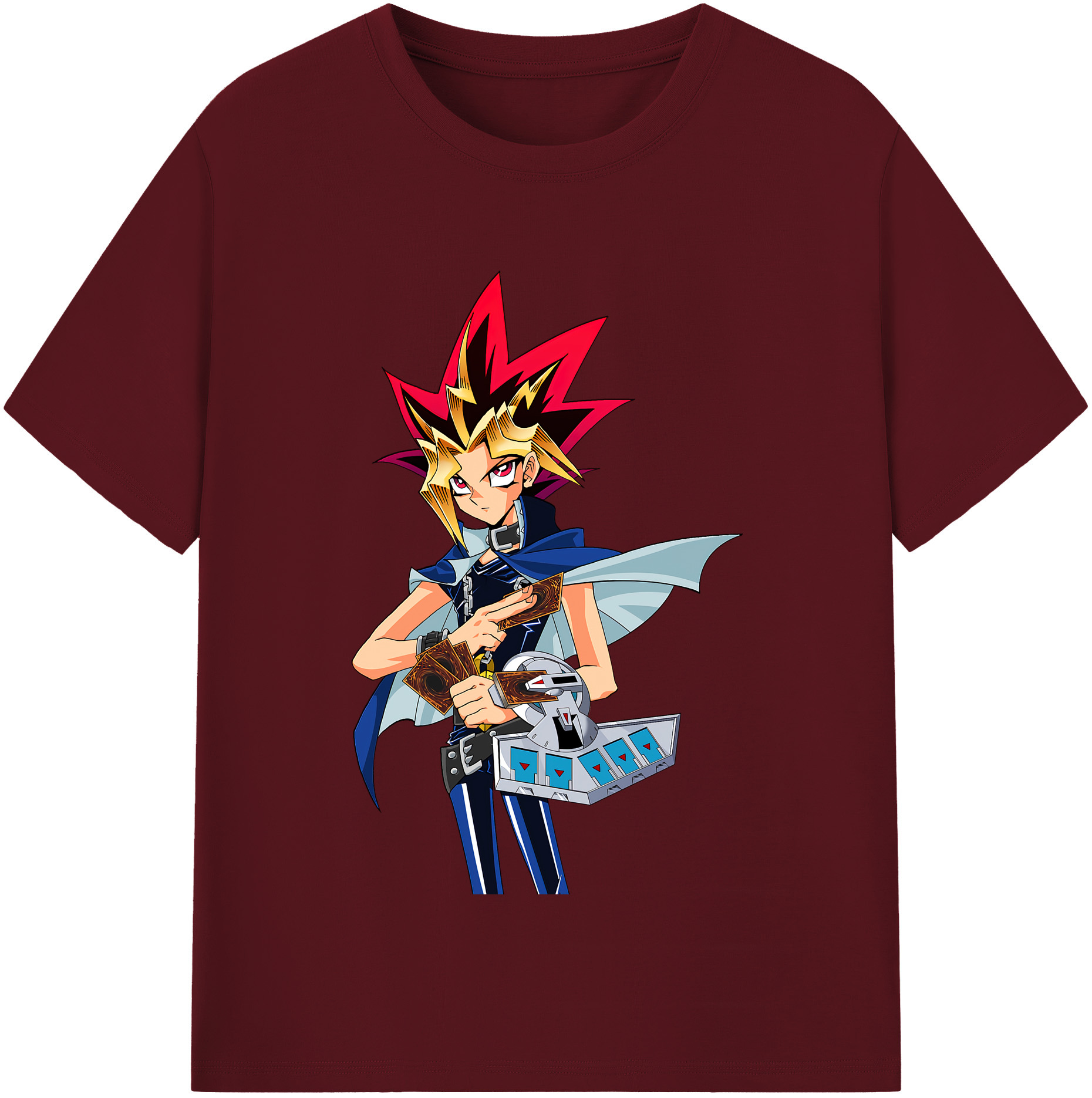 （画像用） 遊☆戯☆王 Yu-Gi-Oh! 綿100％半袖Tシャツ（フロントプリント）